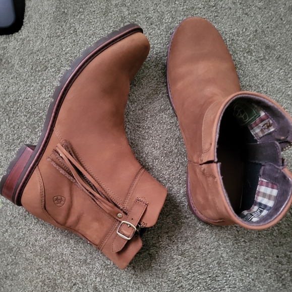 Ariat Shoes - Ariat WomensTan Leather Boots